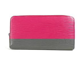 Louis Vuitton-Louis Vuitton Epi Zippy Wallet-Pink,Other