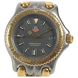 TAG Heuer Sel S95.213K Orologio da polso per uomo Argento D'oro