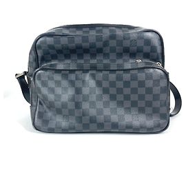 Borsa Io Damier Graphite Louis Vuitton Nero