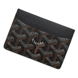 Goyard Saint-Sulpice Business Card Holder Black