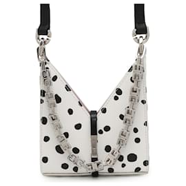 Givenchy-Givenchy Handbag Cutout Micro BB60KAB1KG-Black,White
