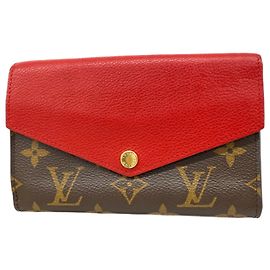 Portefeuille Compact Pallas Monogram Louis Vuitton Fuschia