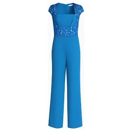 Autre Marque Elodie Sky Blue Jumpsuit Blue