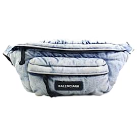 Balenciaga-Bolsa de cintura em denim Balenciaga-Outro