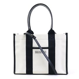 Balenciaga Handbag Shoulder Bag Black Cream
