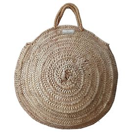Autre Marque Bolsa Rotondo de palha bege Bege