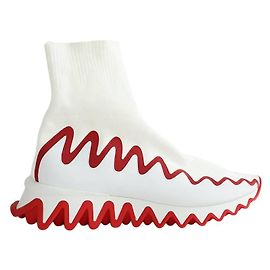 Christian Louboutin Sneakers alte bianche Bianco