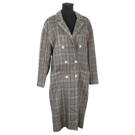 Chloé Stora Brown wool coat Brown