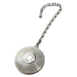 Chaveiro Hermès clou de sela Prata 925 Hardware prateado