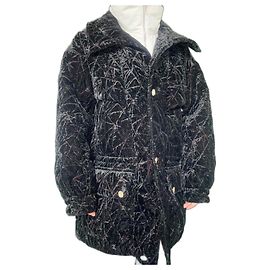 Chanel coat coco snow collection 2021 Black