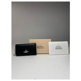 Vintage Vivienne Westwood Leather Key Holder Black Black