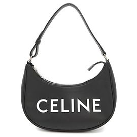 Céline Borsa a Spalla in Pelle Celine Ava Nero