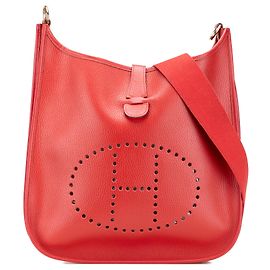 Hermès Rouge Clemence Evelyne I 33 Rouge