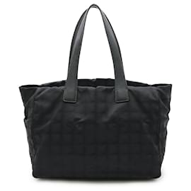 Chanel-Chanel New Travel Line Tote MM Bag-Black