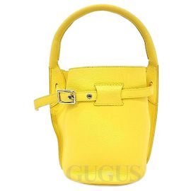 Céline Celine Bucket Nano Amarelo