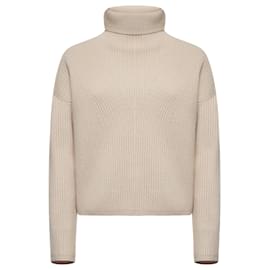Pull en cachemire Golia de Max Mara Studio Marron Beige