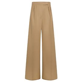 Pantalones Corte Sfilata Max Mara Amarillo Camello