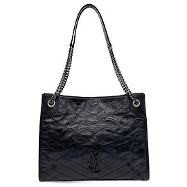 Saint Laurent Niki Shopping Bag Medium (577999) Schwarz