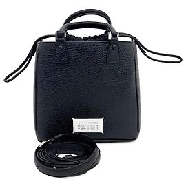 Maison Martin Margiela Maison Margiela 5AC Vertical Tote and Shoulder Bag Black