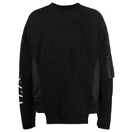 Valentino Garavani Valentino Vltn Embossed Sweatshirt Black