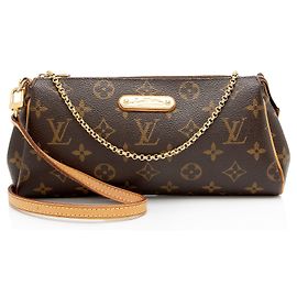 Eva Clutch aus Monogramm-Canvas von Louis Vuitton Braun