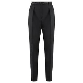 Pantaloni Classici Prosit di Max Mara Studio Nero