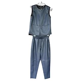 Max Mara Kuban Celso Blue Pantsuit Blue