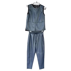 Tailleur pantalon Max Mara Kuban Celso bleu Bleu
