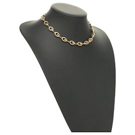 Collier GIVENCHY métal or Auth SW945 Doré