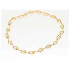 Givenchy-GIVENCHY Necklace metal Gold Auth SW945-Golden