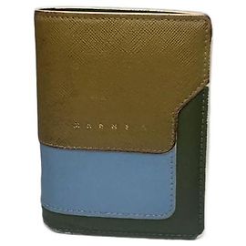 Vintage Marni Tricolore Leather wallet Multiple colors