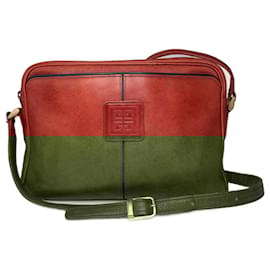 Givenchy-Vintage Givenchy Leather Bag Red-Red