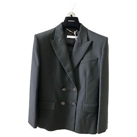 Blazer cruzado Givenchy de lã preto Preto
