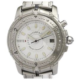 Tiffany & Co Tiffany Streamerica Steel Automatic Men's Watch M141 Other