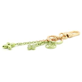 Louis Vuitton-Louis Vuitton Keychain Blooming Garden-Golden