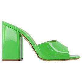 Holly Anja Mules - Paris Texas - Kiwi - Cuero Verde