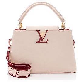 Sac Capucines PM en Taurillon Louis Vuitton Rose