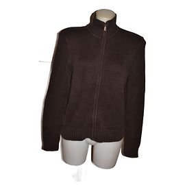 Cárdigan Ralph Lauren de algodón marrón M Castaño