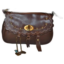 Moschino sac Marron