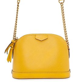 Borsa a Spalla Mini Alma Epi Louis Vuitton D'oro
