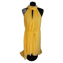 Vestido Ted Baker Amarillo Amarillo