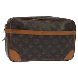 LOUIS VUITTON Clutch Compiegne 28 M51845 LV Auth BA3523 Monogramm