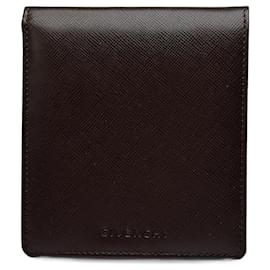 Givenchy-Vintage Givenchy Leather wallet Brown-Brown
