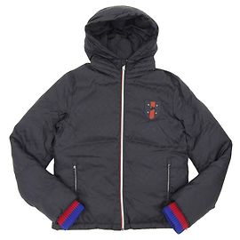 Gucci Nylon Down Jacket Black Men Black