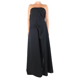 The row Schwarzes Bima Bustier-Maxikleid - Größe UK 10 Schwarz