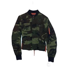 Veste courte Dsquared2 Camouflage Kaki Kaki