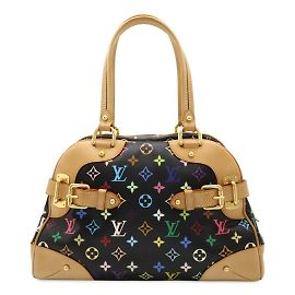 Borsa Claudia Monogram Multicolore Louis Vuitton Nero Multicolore