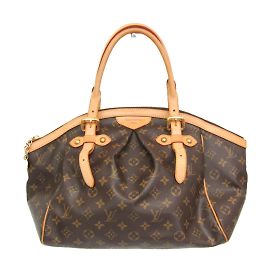 Bolso Tote Louis Vuitton Monogram Tivoli GM Castaño