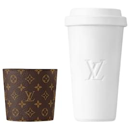 Louis Vuitton Cup Monogram White White