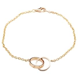 Cartier-Cartier Baby Love Bracelet Au750 Bracelet Size 17-Golden,Metallic